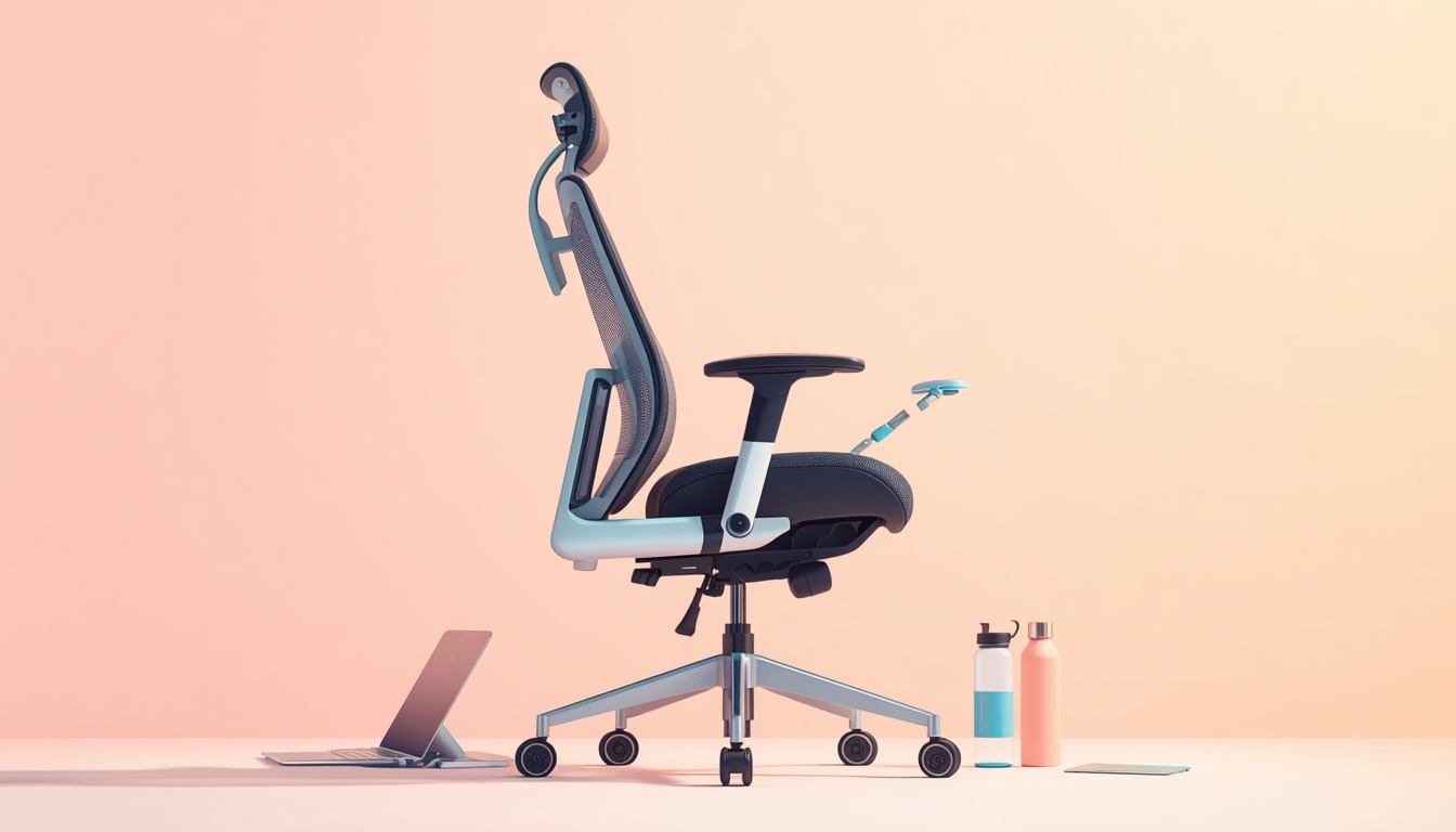 Refreshregen ergonomic chair adjustment guide visual